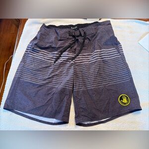 Body Glove Men’s Size L 34 Gray Bathing Suit